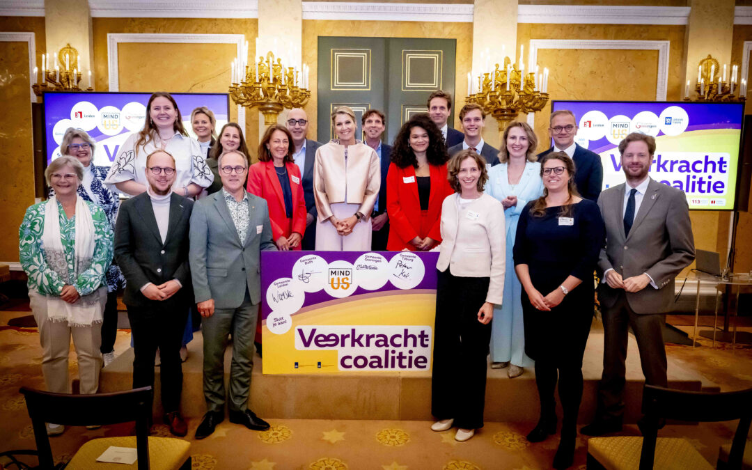 Lancering Veerkrachtcoalitie op Paleis Noordeinde: beweging voor studentenwelzijn